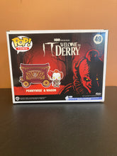 Load image into Gallery viewer, FUNKO POP TOWN It Welcome To Derry Pennywise &amp; Wagon New In Box

