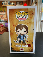 Load image into Gallery viewer, FUNKO POP The Walking Dead Biker Daryl 96 Previews Exclusive AUTOGRAPHED
