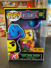 Load image into Gallery viewer, FUNKO POP DISNEY VILLAINS Captain Hook 1081 HotTopic Exclusive

