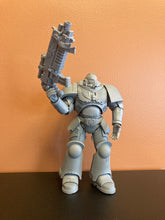 Load image into Gallery viewer, McFarlane Toys Warhammer 40,000 Space Marine Artist Proof DarkAngels Intercessor Preowned Figure
