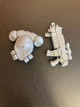 Load image into Gallery viewer, McFarlane Toys Warhammer 40,000 Space Marine Artist Proof DarkAngels Intercessor Preowned Figure
