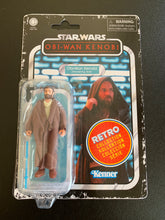 Load image into Gallery viewer, KENNER Star Wars Obi-Wan Kenobi (Wandering Jedi) Retro Collection Figure
