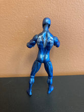 Load image into Gallery viewer, Marvel Universe Blue Metallic Suit Spider-Man Preowned Figure
