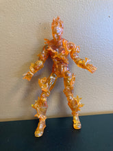 Load image into Gallery viewer, Marvel Legends Toy Biz Fantastic Four Human Torch Preowned Figure Lights Up
