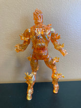 Load image into Gallery viewer, Marvel Legends Toy Biz Fantastic Four Human Torch Preowned Figure Lights Up
