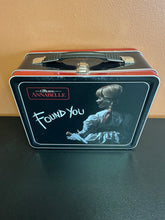Load image into Gallery viewer, ANNABELLE THE CONJURING LUNCHBOX TIN TOTE
