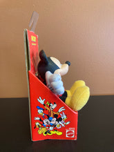 Load image into Gallery viewer, Mattel Mickey’s Stuff For Kids Mickey Cuddly Collectible Preowned Includes Box, Character Not Attached To Box
