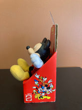 Load image into Gallery viewer, Mattel Mickey’s Stuff For Kids Mickey Cuddly Collectible Preowned Includes Box, Character Not Attached To Box
