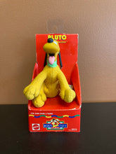 Load image into Gallery viewer, Mattel Mickey’s Stuff For Kids Pluto Cuddly Collectible Preowned Includes Box, Character Not Attached To Box
