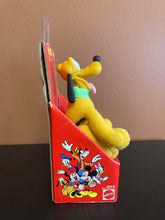 Load image into Gallery viewer, Mattel Mickey’s Stuff For Kids Pluto Cuddly Collectible Preowned Includes Box, Character Not Attached To Box

