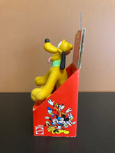 Load image into Gallery viewer, Mattel Mickey’s Stuff For Kids Pluto Cuddly Collectible Preowned Includes Box, Character Not Attached To Box
