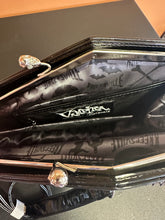 Load image into Gallery viewer, KREEPSVILLE VAMPIRA SKULL KISS LOCK DELUXE COFFIN HANDBAG
