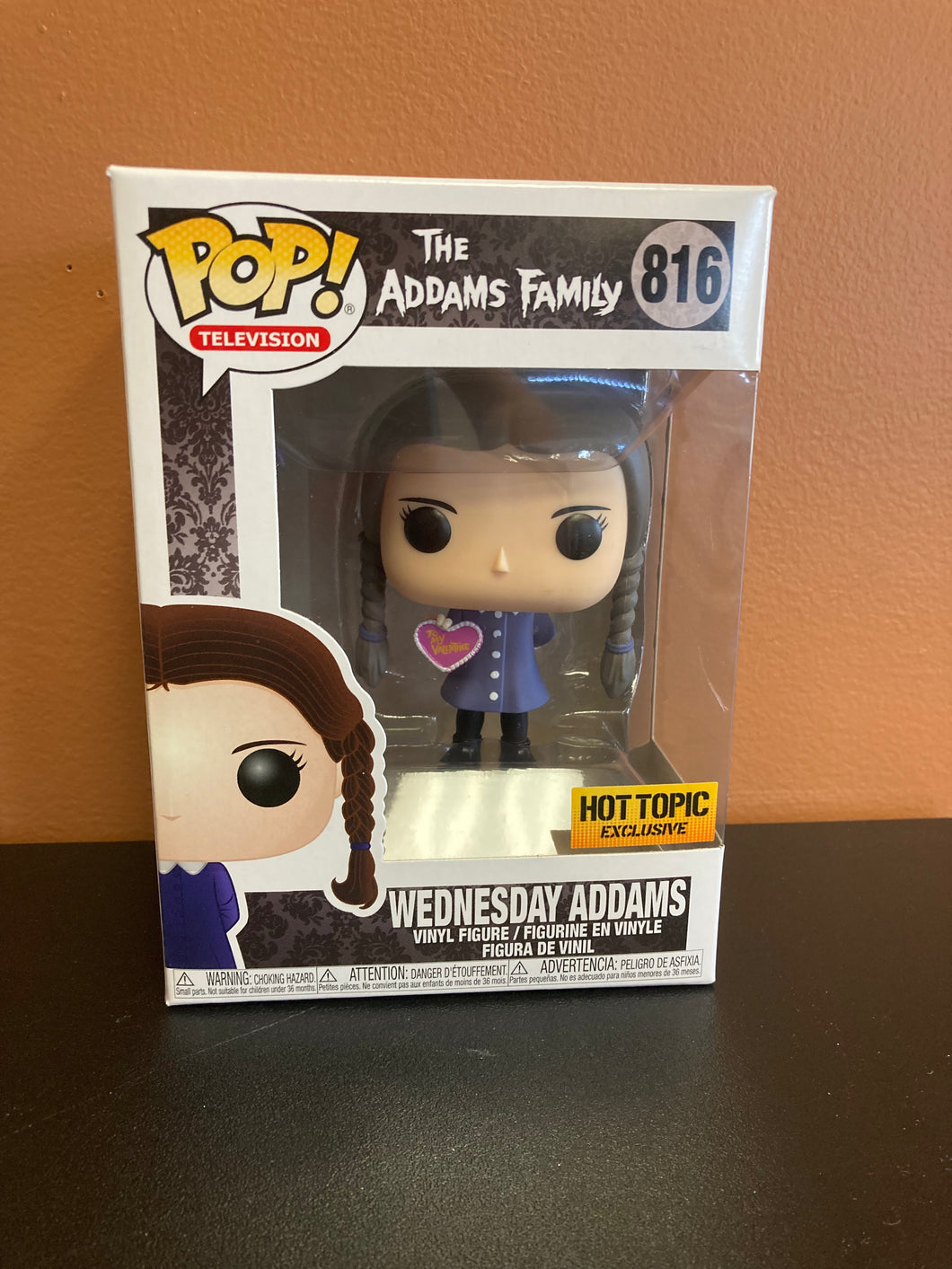 FUNKO POP The Addams Family Wednesday Addams 816 New In Box