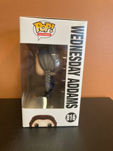 Load image into Gallery viewer, FUNKO POP The Addams Family Wednesday Addams 816 New In Box
