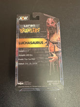 Load image into Gallery viewer, AEW MICRO BRAWLER LUCHASAURUS RUBBER MINI FIGURE
