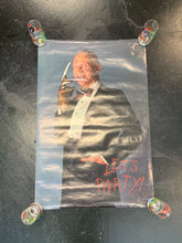 Load image into Gallery viewer, A Nightmare On Elm Street Freddy Krueger Let’s Party Damaged Poster
