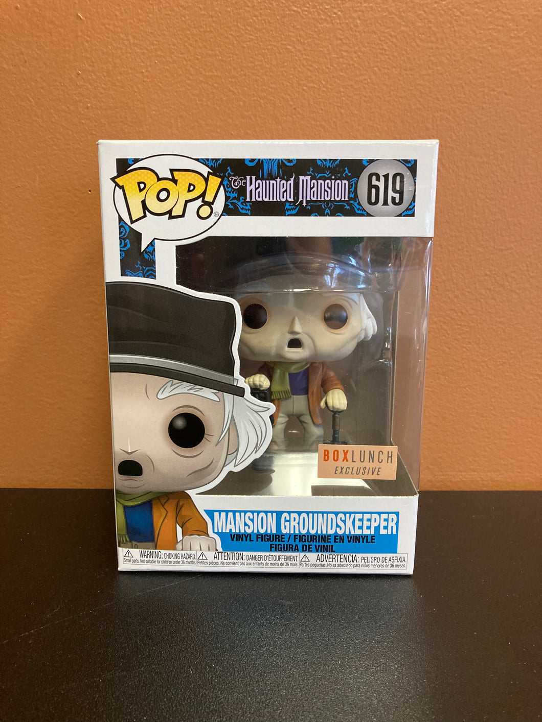 FUNKO POP The Haunted Mansion Mansion Groundskeeper 619 New In Box