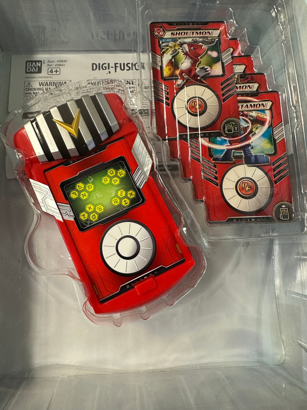 Bandai Digimon Fusion Loader OPEN BOX Battery Corrosion Works