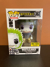 Load image into Gallery viewer, FUNKO POP Beetlejuice 362 HotTopic Limited Edition Exclusive New In Box
