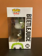 Load image into Gallery viewer, FUNKO POP Beetlejuice 362 HotTopic Limited Edition Exclusive New In Box
