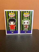Load image into Gallery viewer, FUNKO POP Lydia And Beetlejuice Set Of Two 640 and 641 New In Box Includes Box Protectors
