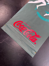 Load image into Gallery viewer, VTG Coca-Cola 1996 Atlanta OLYMPICS TORCH RELAY LARGE Banner
