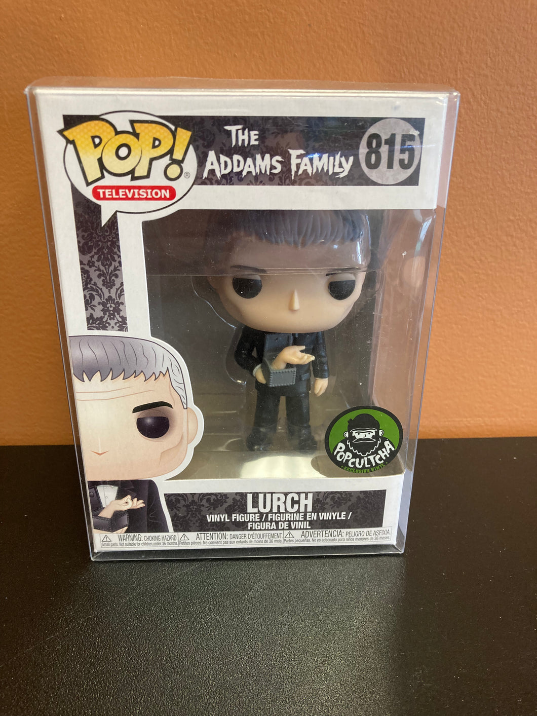FUNKO POP The Addams Family Lurch 815 New In Box Includes Box Protector