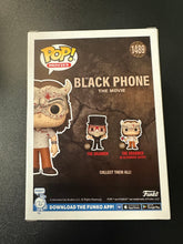 Load image into Gallery viewer, FUNKO POP MOVIES BLACK PHONE THE GRABBER IN ALTERNATE OUTFIT BLOODY 1489
