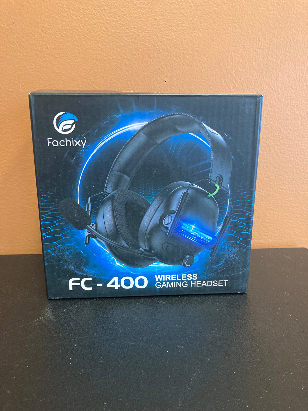 Fachixy FC-400 Wireless Black Gaming Headset Preowned