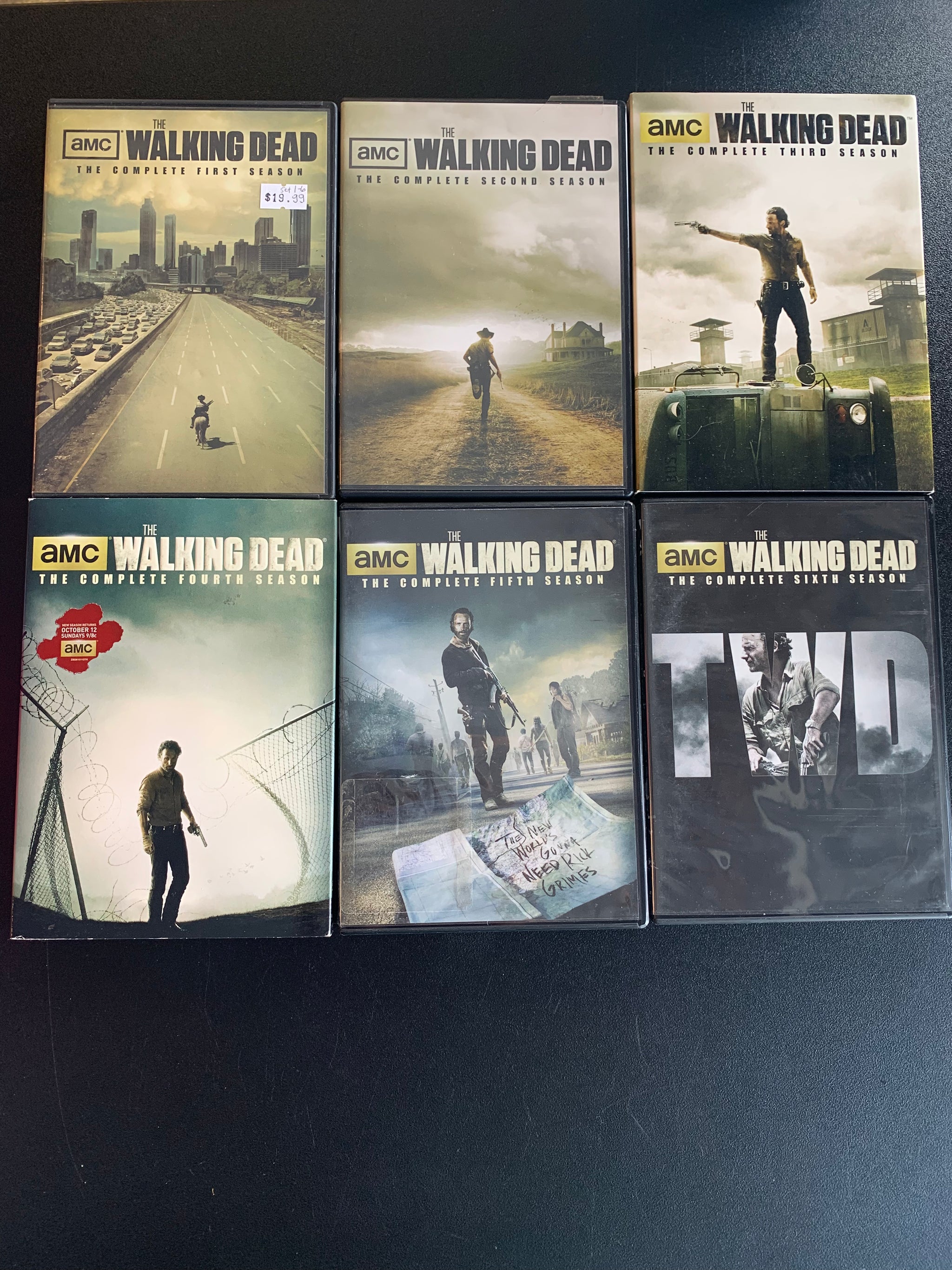 ウォーキングデッドdvd(1〜6) The Walking Dead Seasons 1-6 DvD Set – Hitchhiker Toys