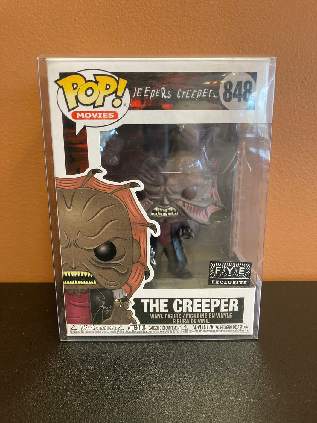 FUNKO POP Jeepers Creepers The Creeper 848 New In Box Includes Box Protector