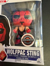 Load image into Gallery viewer, FUNKO POP WWE WOLFPAC STING GAMESTOP 19 BOX DAMAGE
