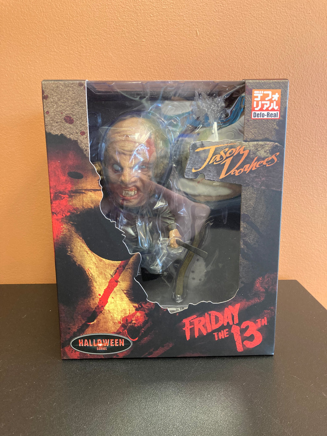 Defo-Real Series Friday The 13th Jason Voorhees Figure New Sealed In Box