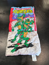 Load image into Gallery viewer, 1988 Teenage Mutant Ninja Turtles Children’s Sleeping Bag
