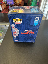 Load image into Gallery viewer, FUNKO POP Captain Marvel 34 Art Series Target Exclusive Box Dmg
