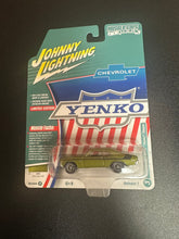 Load image into Gallery viewer, JOHNNY LIGHTNING 1970 CHEVY NOVA YENKO DEUCE 1/64 GREEN JLSP383 VER. B
