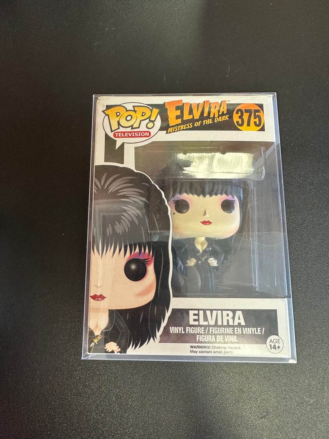 FUNKO POP ELVIRA MISTRESS OF THE DARK 375 BOX DMG