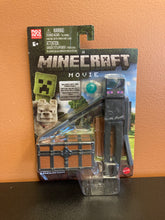 Load image into Gallery viewer, Minecraft Movie Enderman Figure New Sealed In Box Approx. 4” Tall.
