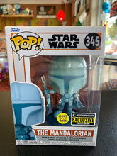 Load image into Gallery viewer, FUNKO POP Star Wars The Mandalorian 345 Entertainment Earth Exclusive

