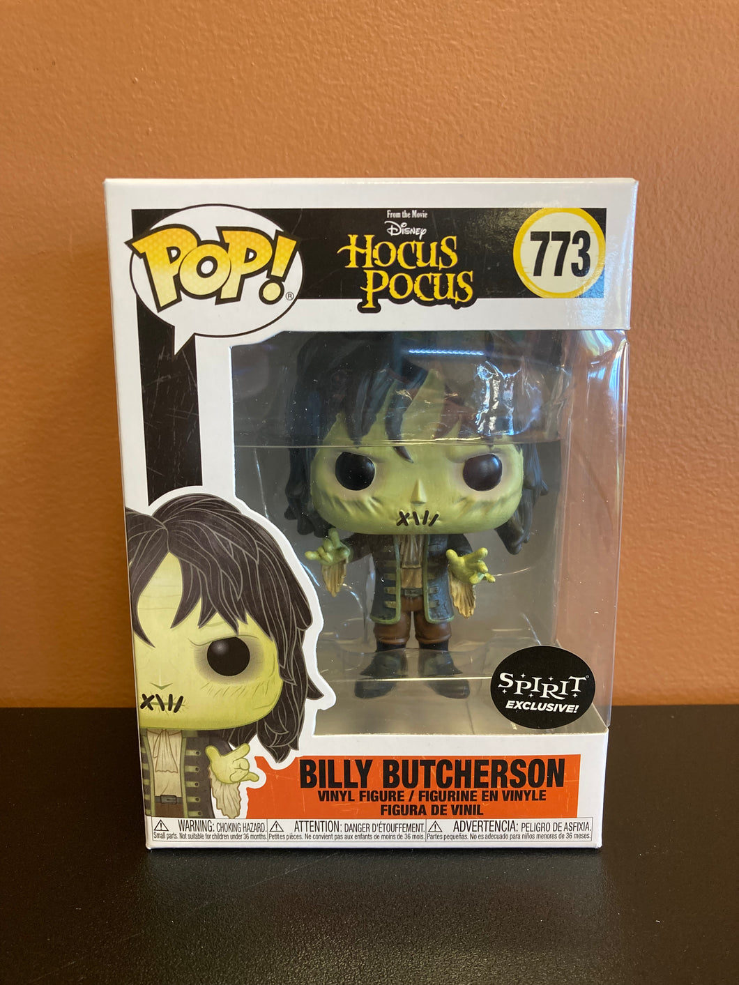 FUNKO POP Hocus Pocus Billy Butcherson 773 New In Box