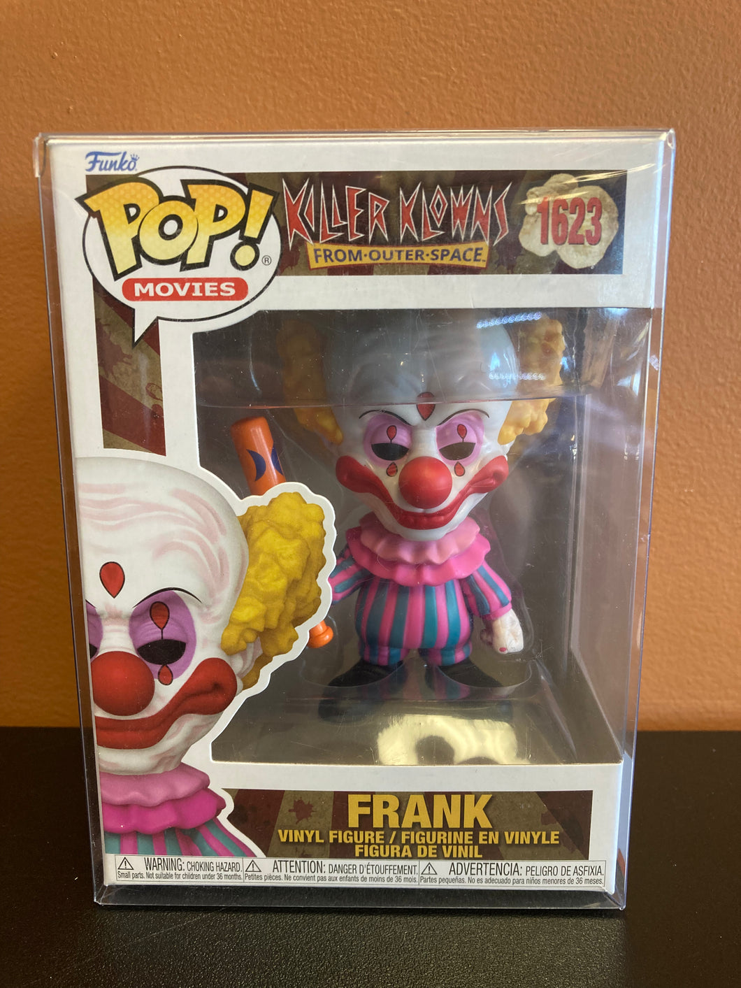 FUNKO POP Killer Klowns From Outer Space Frank 1623 New In Box Includes Box Protector