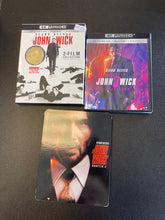 Load image into Gallery viewer, John Wick Chapters 1-4 Set Of DvD’s [4K Ultra HD + Blu-ray]

