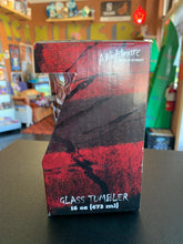 Load image into Gallery viewer, A Nightmare On Elm Street Freddy Krueger Glass Tumbler
