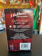 Load image into Gallery viewer, A Nightmare On Elm Street Freddy Krueger Glass Tumbler
