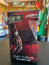 Load image into Gallery viewer, A Nightmare On Elm Street Freddy Krueger Glass Tumbler
