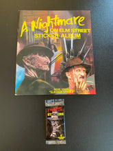 Load image into Gallery viewer, A Nightmare On Elm Street Sticker Album and Sticker Pack
