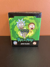 Load image into Gallery viewer, LOOTCRATE Exclusive Rick and Morty Juice Glass New Unused
