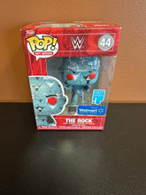 Load image into Gallery viewer, FUNKO POP WWE ART SERIES THE ROCK 44 WALMART
