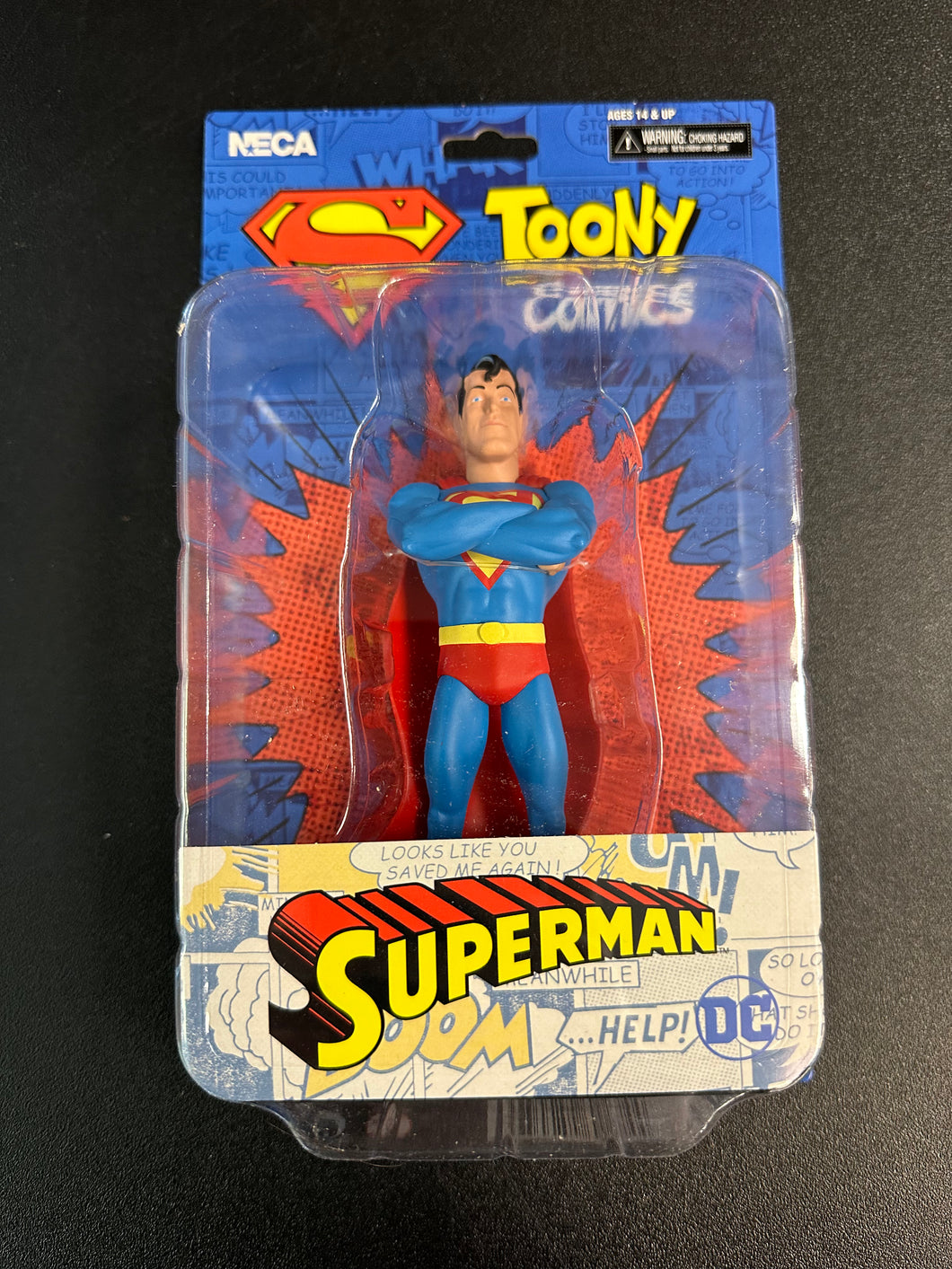 NECA TOONY COMICS SUPERMAN FIGURE