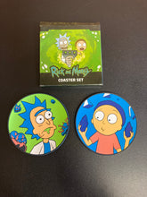 Load image into Gallery viewer, LOOTCRATE Exclusive Rick and Morty Coaster Set New Unused
